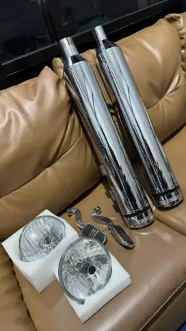 Knalpot slip on harley davidson touring rinehart