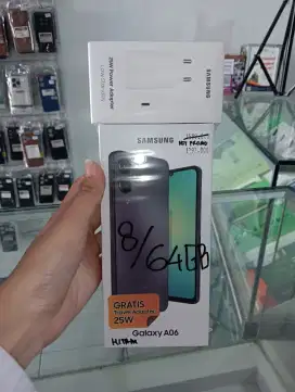 HP SAMSUNG GALAXY A06 8/64GB!! NEW!! SEGEL!! 100% ORIGINAL!!