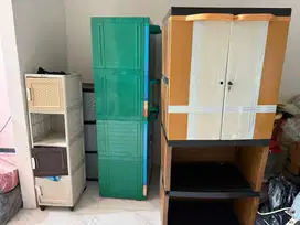 Ambil semua lemari plastik