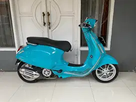 Vespa Sprint I Get Abs Blue Audace Low Kilometer