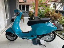 Vespa Sprint I Get Abs Blue Audace Low Kilometer