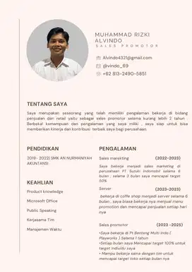 Saya siap bekerja