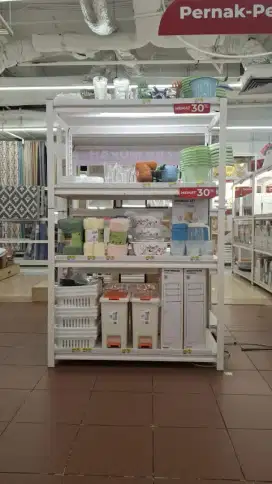 STORAGE SHELVING FULL BESI || RAK GUDANG PENYIMPANAN FULL BESI KOKOH