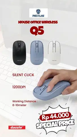 Mouse wireless rexus Q5
