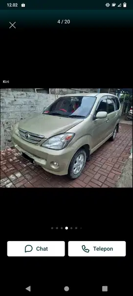 Toyota Avanza 2004 Bensin