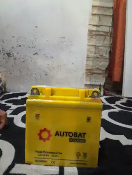 Aki motor bekas
