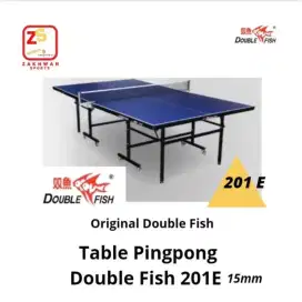 Meja pingpong double fish 201 E 15mm