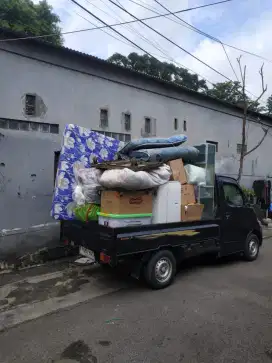 Mobil pickup losbak pindahan rumah kontrakan