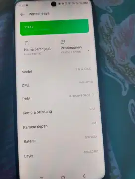 Jual hp infinik hot 50 ram 8/128gb