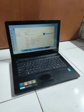 Laptop lenovo g40 core i3 gen 4 mulusss