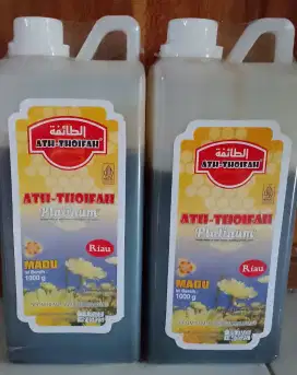 Madu Platinum AthThoifah RIAU 1kg Halal BPOM Resmi kualitas terjamin