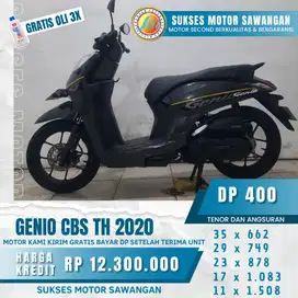 HONDA GENIO CBS TH 2020, GARANSI SERVICE 1 THN DAN CASHBACK 700 RB