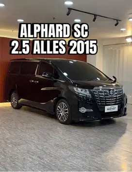 Toyota Alphard 2.5 SC Audioless 2015