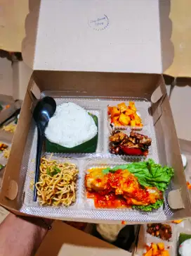 Nasi kotak free pengiriman