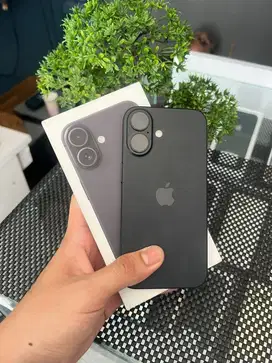 iPhone 16 128 Black ex iBox garansi on sampai Juni 2026