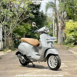 JUAL CEPET Vespa PRIMAVERA 150 IGET ABS WARNA GREY MATERIA THUN 2022