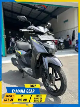 YAMAHA GEAR 2022 MONGGO PANTAU BOSSKU HIKMAH MOTOR KEPUH MALANG