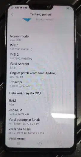 Vivo Y83 4/32Gb HP ONLY