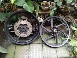 velg original fullset  pulsar 220 - pnp ninja r rr s - scorpio - tiger