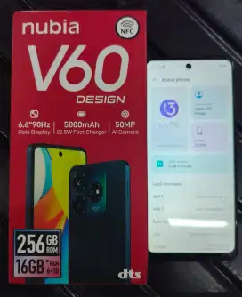 ZTE V60 DESIGN 6+10/256Gb HP+DUS AJA