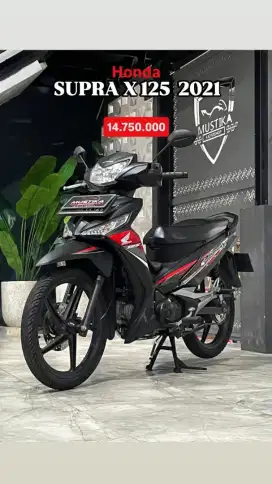 Mulus kinyis2 ‼️Supra X 125 2021‼️Odo 29rb. Danny Mustika Motoshop