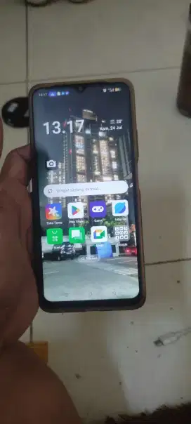 Jual aja hp oppo a18 jarang pakai noken sudah pakai anti gores