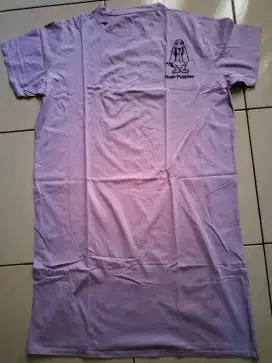 Kaos baju tidur warna ungu