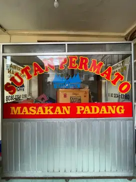 Dijual Etalase warung padang