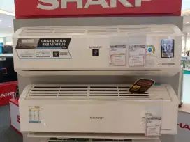 Promo spesial Sharp  Ac Inverter 1 pk dan 3/4 PK bunga 0%