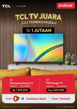 Android Tv Tcl 32 inc