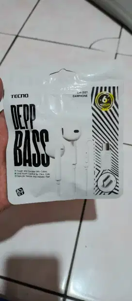 HEADSET EARPHONE TYPE C TECNO ORIGINAL