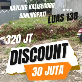 Tanah kalisegoro murah siap buat kos dekat ke kampus unnes shm ready
