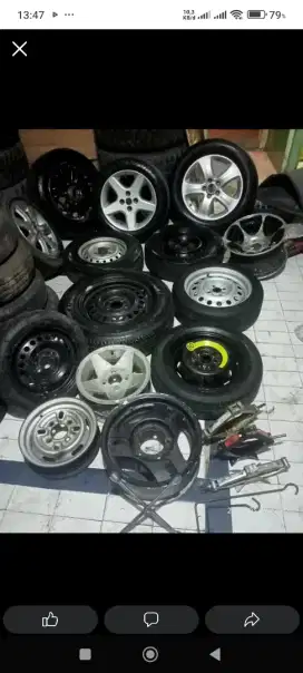 Serep mobil ring 12,13,14,15,16 + dongkrak