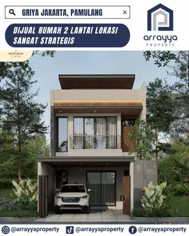DIJUAL RUMAH ON PROGRESS 2 LANTAI DI GRIYA JAKARTA PAMULANG
