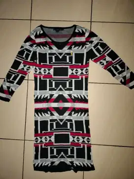 Dress Polo asli bahan sweater