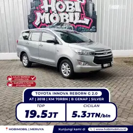 Innova G 2.0 at 2018 garansi mesin transmisi 5 tahun