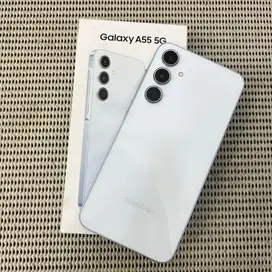 SAMSUNG GALAXY A55 8/256 MULUS LENGKAP GARANSI TT