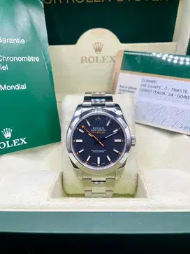 ROLEX MILAGUSS BLACK DIAL