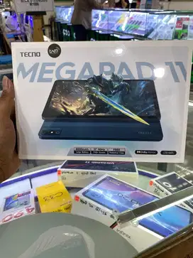 Tecno mega pad 11 ram 8gb+8gb/128gb baru segel bisa kartu 4G lte 11 in