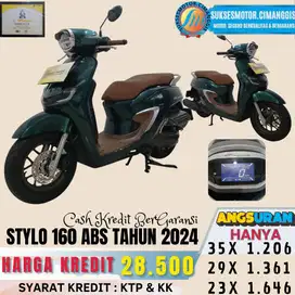 STYLO 160 ABS TERMURAH BERGARANSI CASH/KREDIT PROMO LAINYA KLIK PROFIL