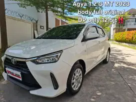 DP 19jt ‼️ Agya 1.2 G MT 2023 White
