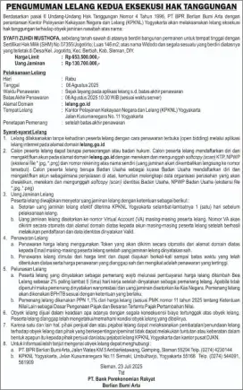 LELANG RUMAH MURAH
