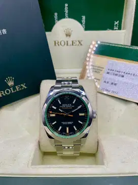 ROLEX MILGAUSS GREEN DIAL