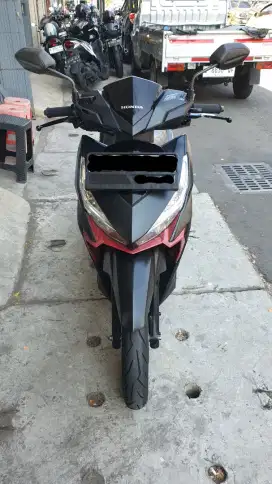 Jual Vario 150esp 2016 Black Red Mulus