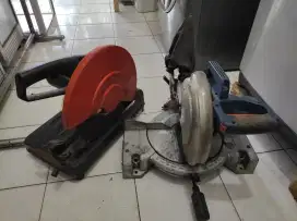 Dijual cepat mesin potong aluminium dan mesin potong besi
