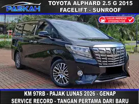 TOYOTA ALPHARD G ATPM 2015
