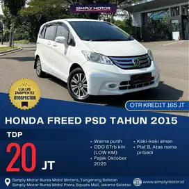 (LOW KM )Honda Freed PSD 2015 putih
