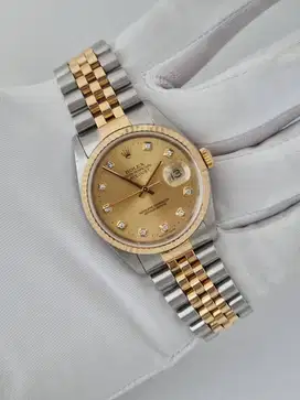 Rolex Datejust 12633 Champagne Diamond