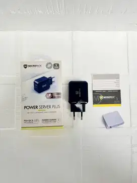 Micropack Power Server Plus MWC-230PD Pro Wall Charger PD + QC3 30W