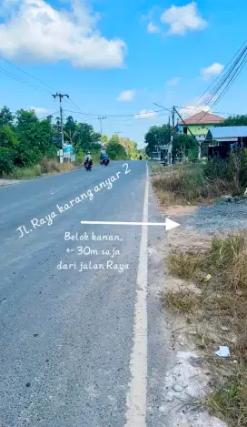 Dijual Tanah Pribadi Jl. Karang anyar 2 Banjarbaru SHM